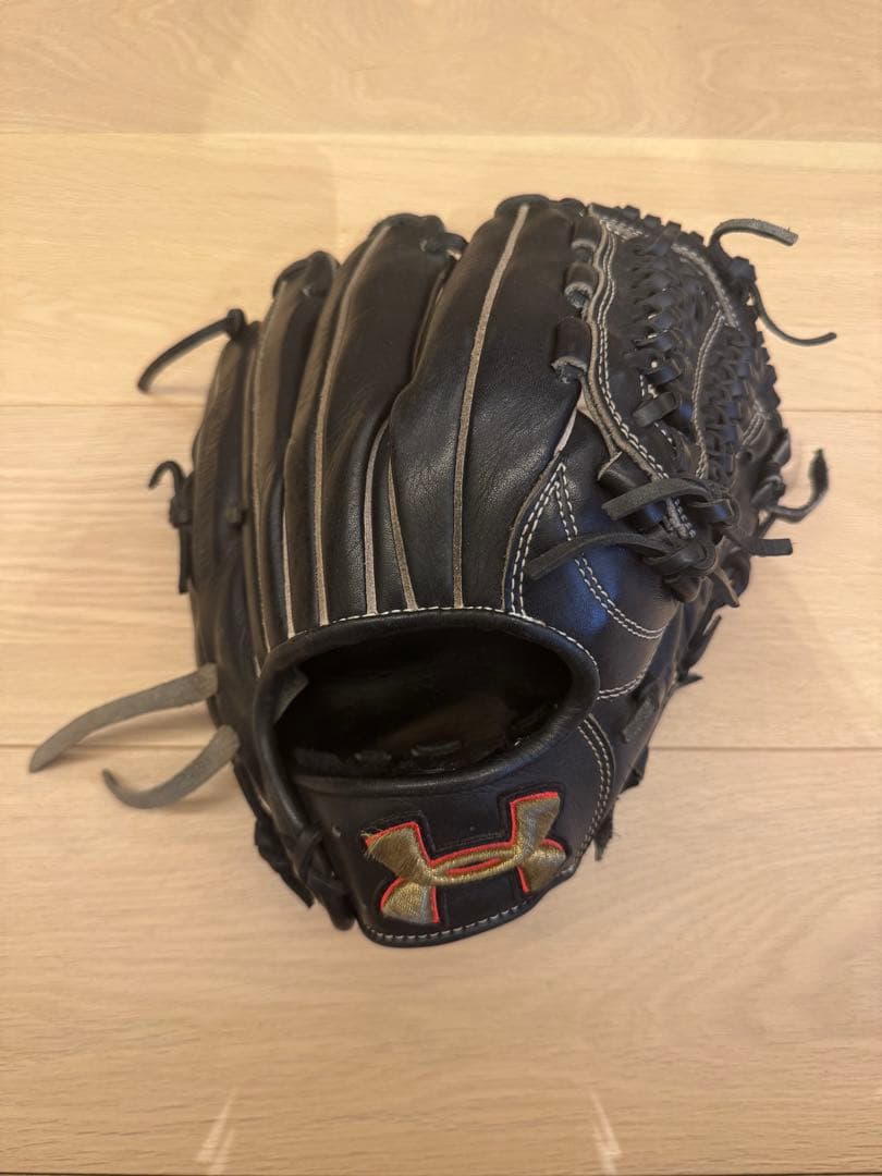 アンダーアーマー 軟式グラブ 内野手用 右投げ QBB0277 ブラック