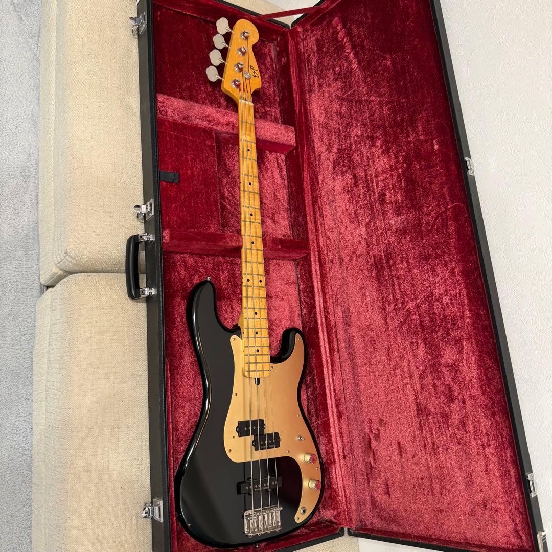 ESP オーダーベース　PJ仕様　ダンカンピックアップ　ハードケース付き