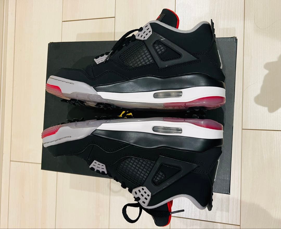 Nike エアジョーダン4 Golf Bred 26.0cm 良品