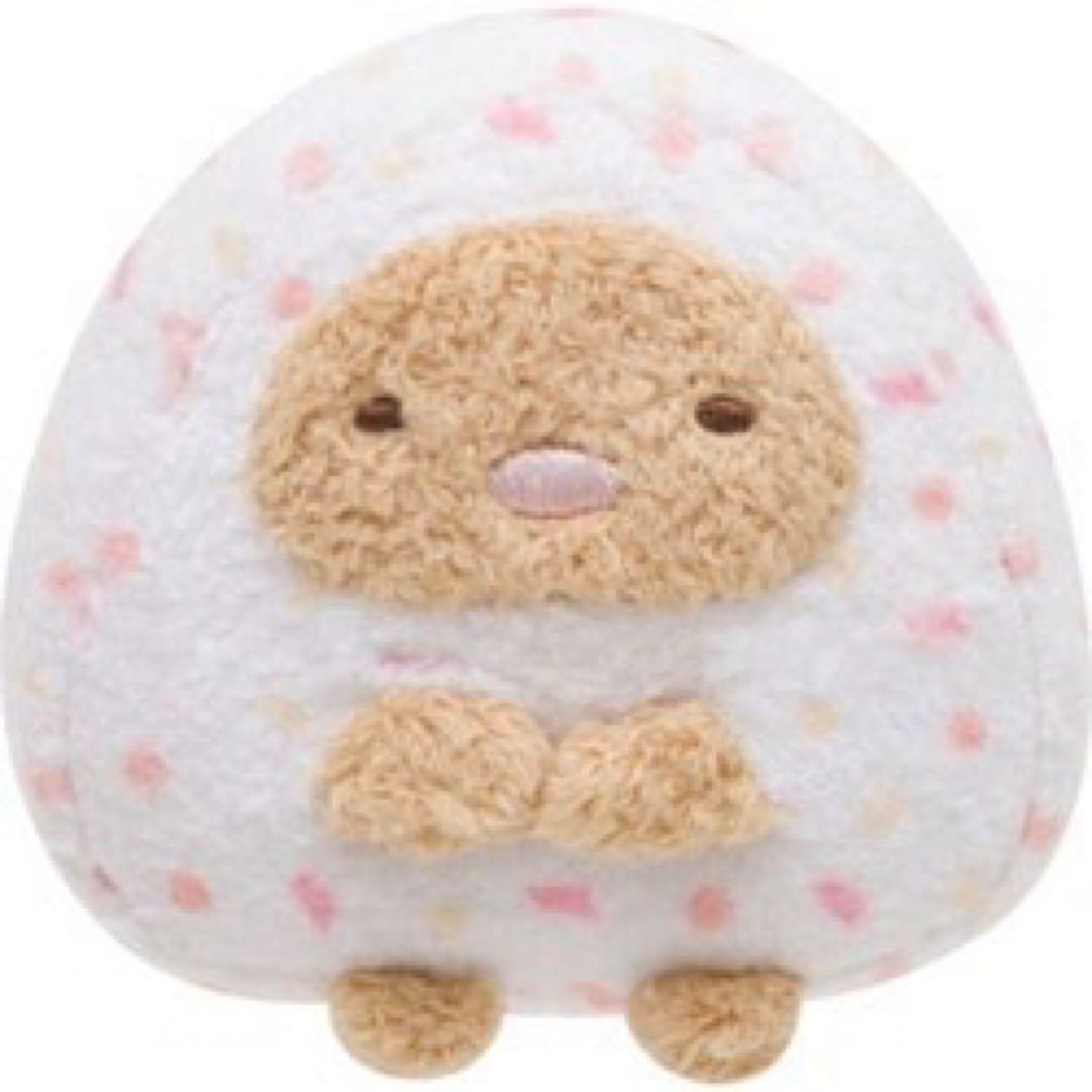 新品タグ付き すみっコぐらし おべんとうぬいぐるみ(大) おにぎり たこさん他