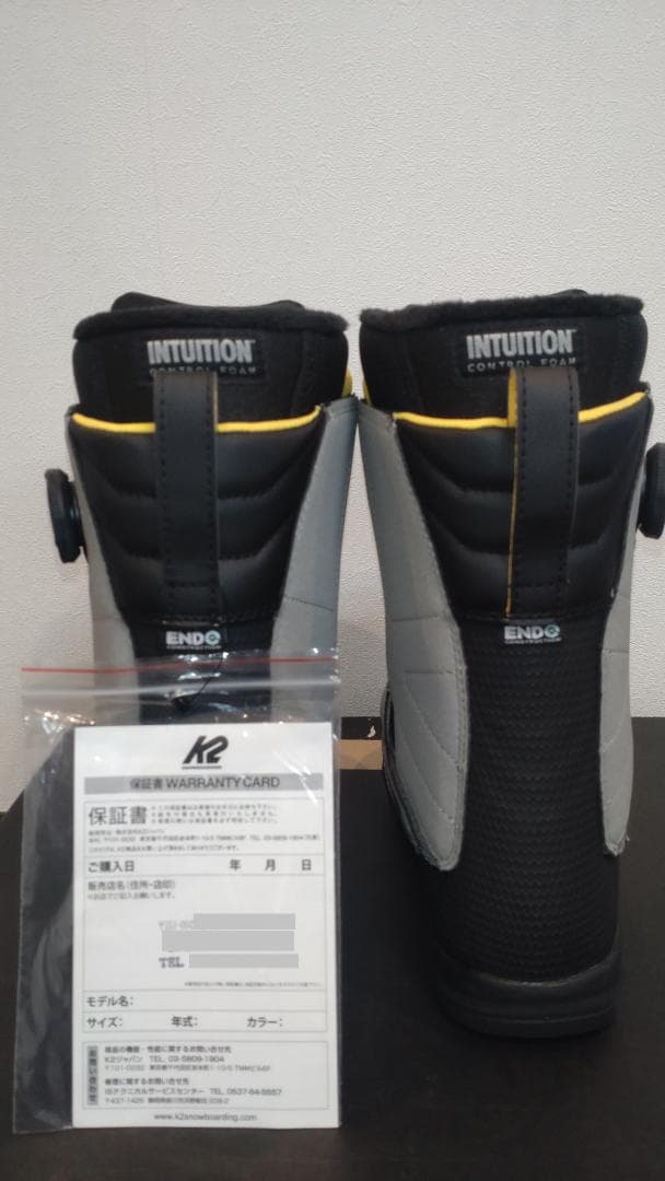 ■新品■ K2 TRANCE 23cm レディース WBOA搭載 スノボブーツ