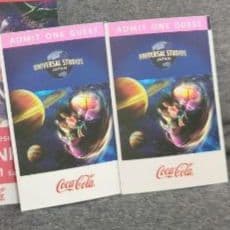 ユニバーサル・スタジオ・ジャパン　コカ・コーラ 貸切スペシャルナイト　2名分