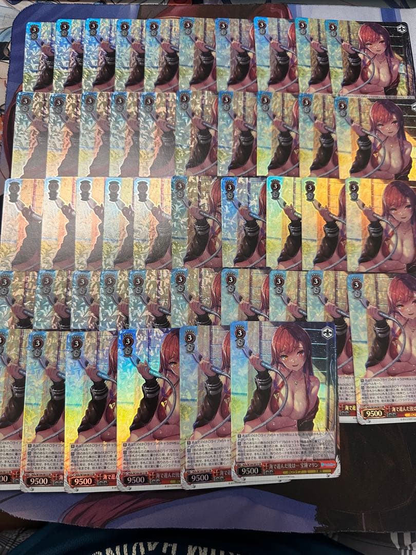 ヴァイスシュヴァルツ　海で遊んだ後は　宝鐘マリン SR 46枚