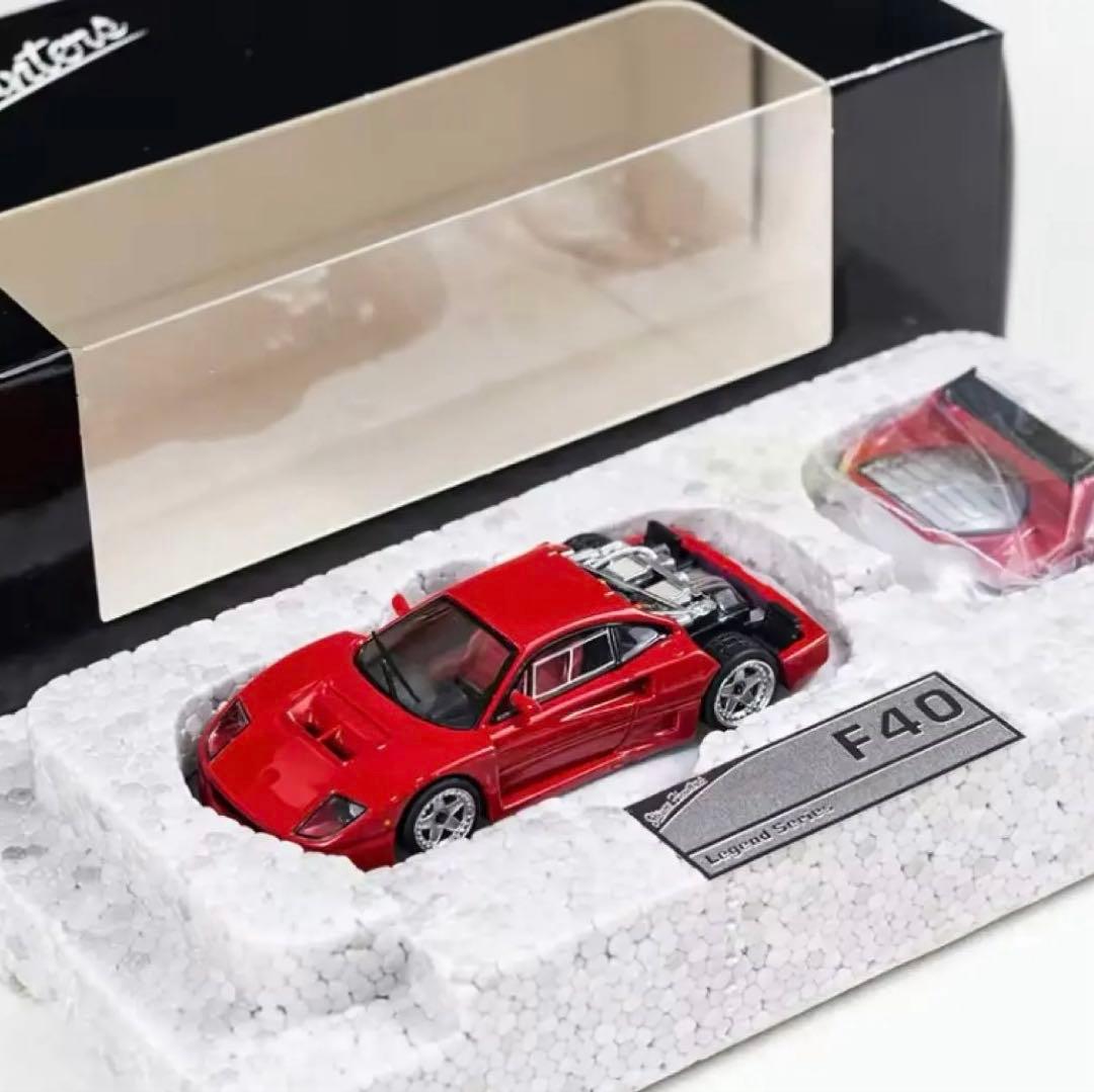 フェラーリ F40 Stance Hunters 1/64 ミニカー