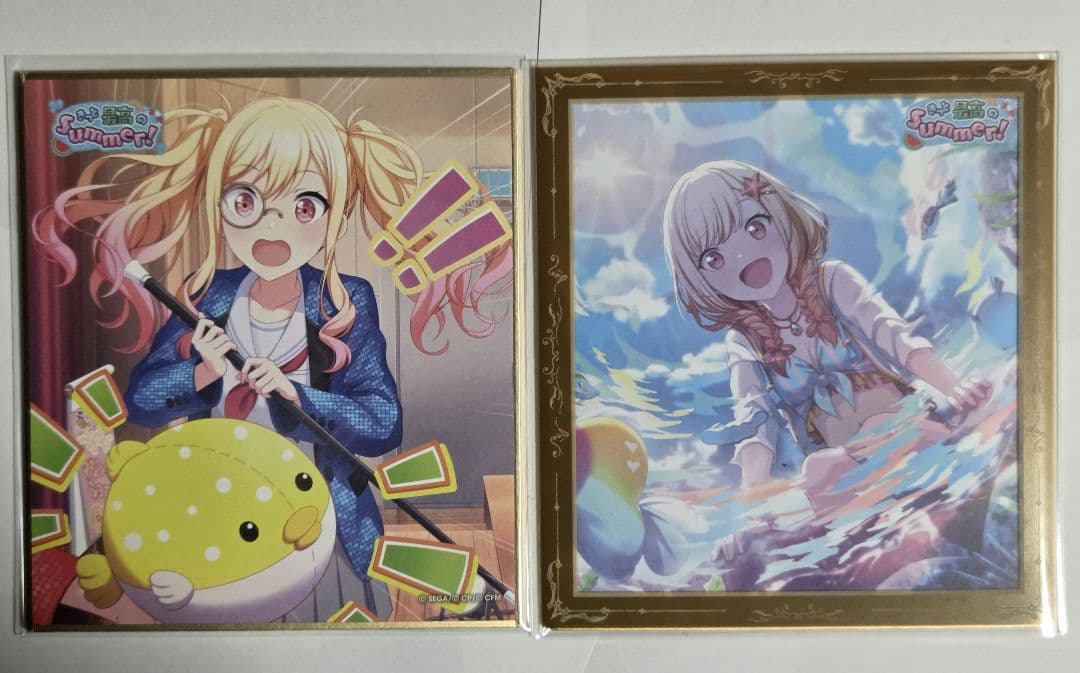 プロセカ　ミニ色紙　天馬咲希　まとめ売り➄水着