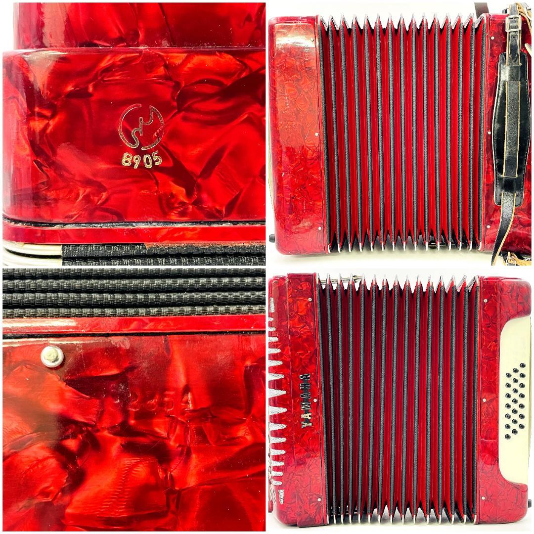【完動品 希少 名器】YAMAHA ヤマハ アコーディオン YA-21 32鍵盤