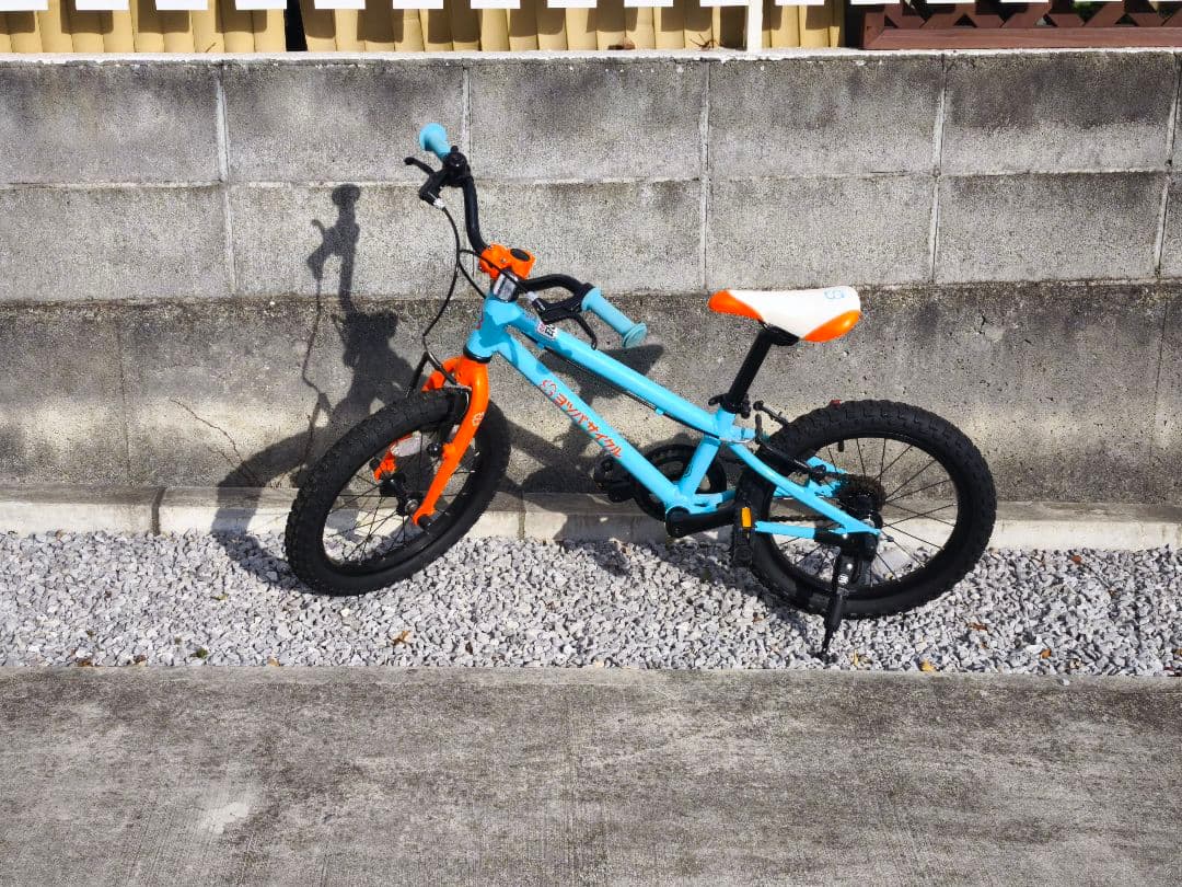 【ヨツバサイクル】ヨツバ ゼロ 16キッズバイク 16インチ ラムネブルー