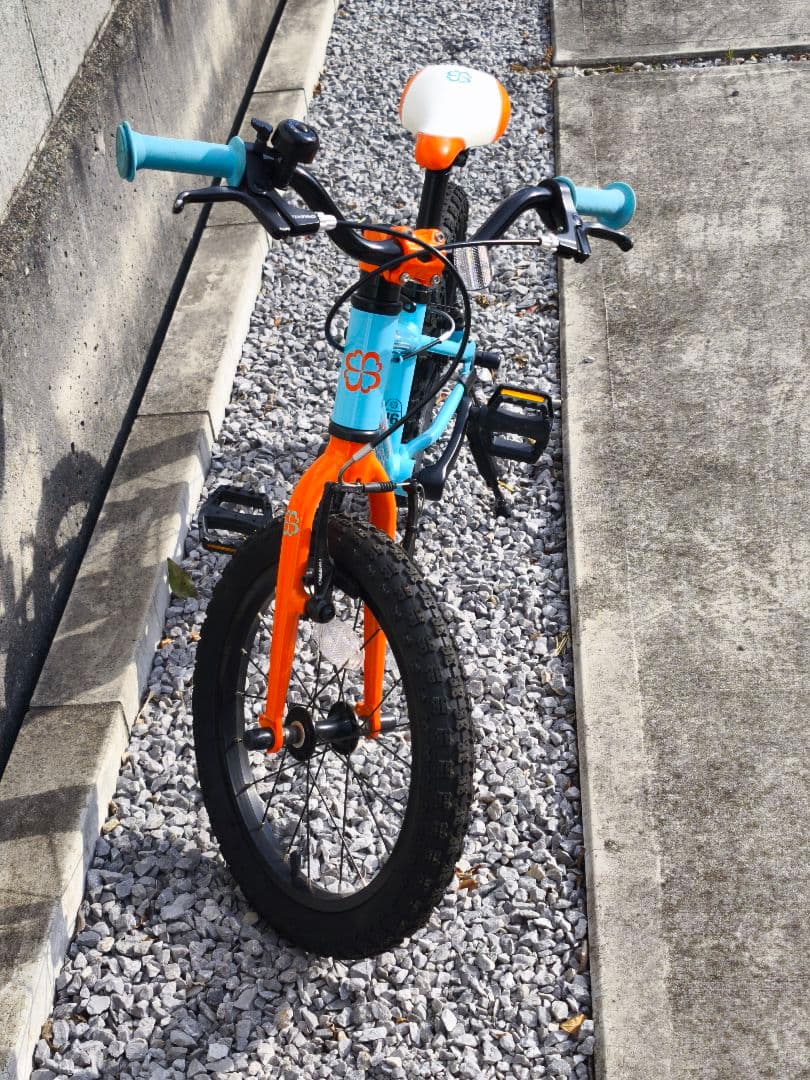 【ヨツバサイクル】ヨツバ ゼロ 16キッズバイク 16インチ ラムネブルー