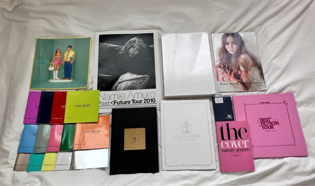 安室奈美恵 パンフレット 写真集 ファンクラブ会報 など 22冊