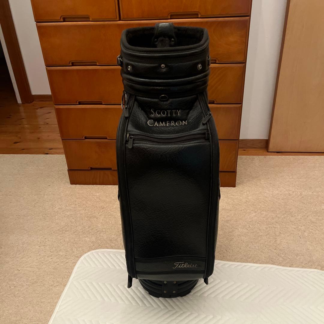 SCOTTY CAMERON ブラックキャディバッグ