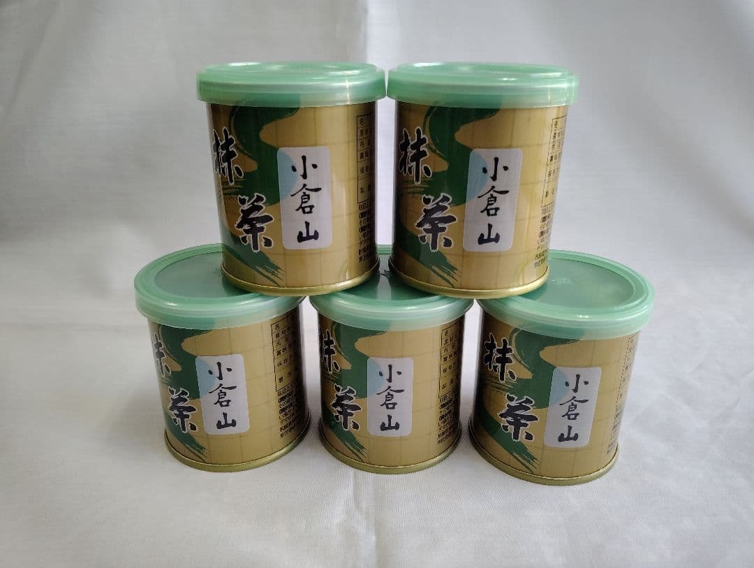 抹茶　小倉山(おぐらやま) 30g缶×5