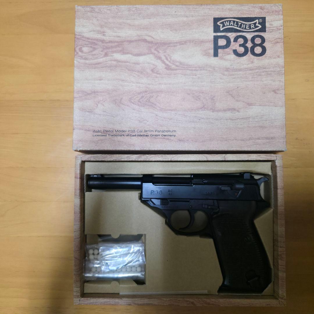 マルゼン ワルサーP38 AC41 ブラックモデル