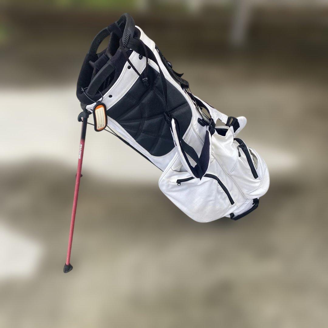 BRIEFING GOLF×SUN MOUNTAIN キャディバッグ ホワイト