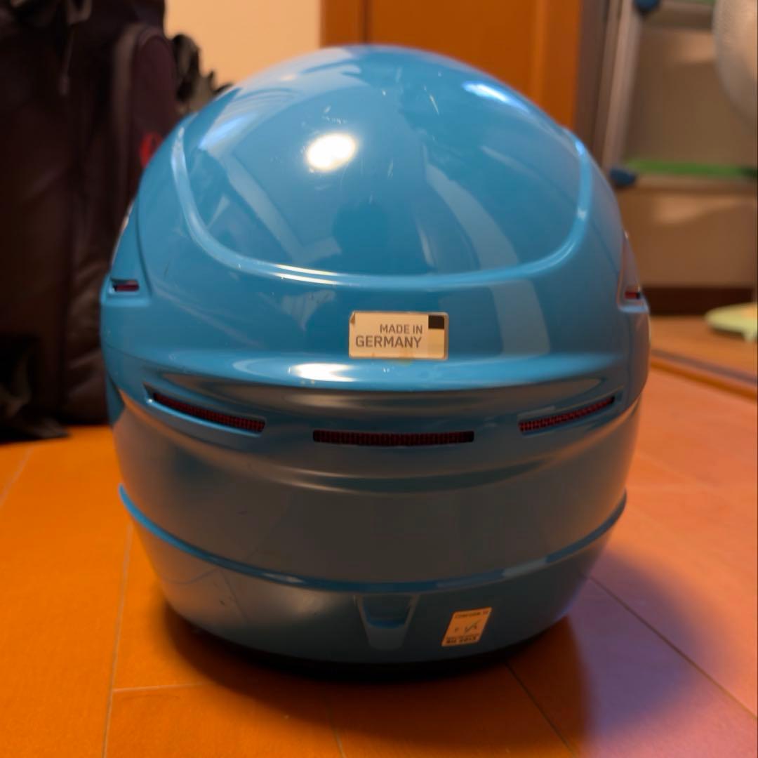 uvex 青 スキー ヘルメット