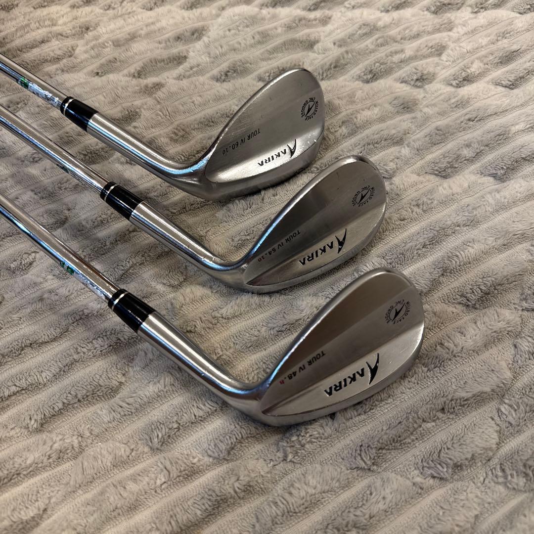アキラプロダクト Tour Wedge IV 48° 54° 60°セット