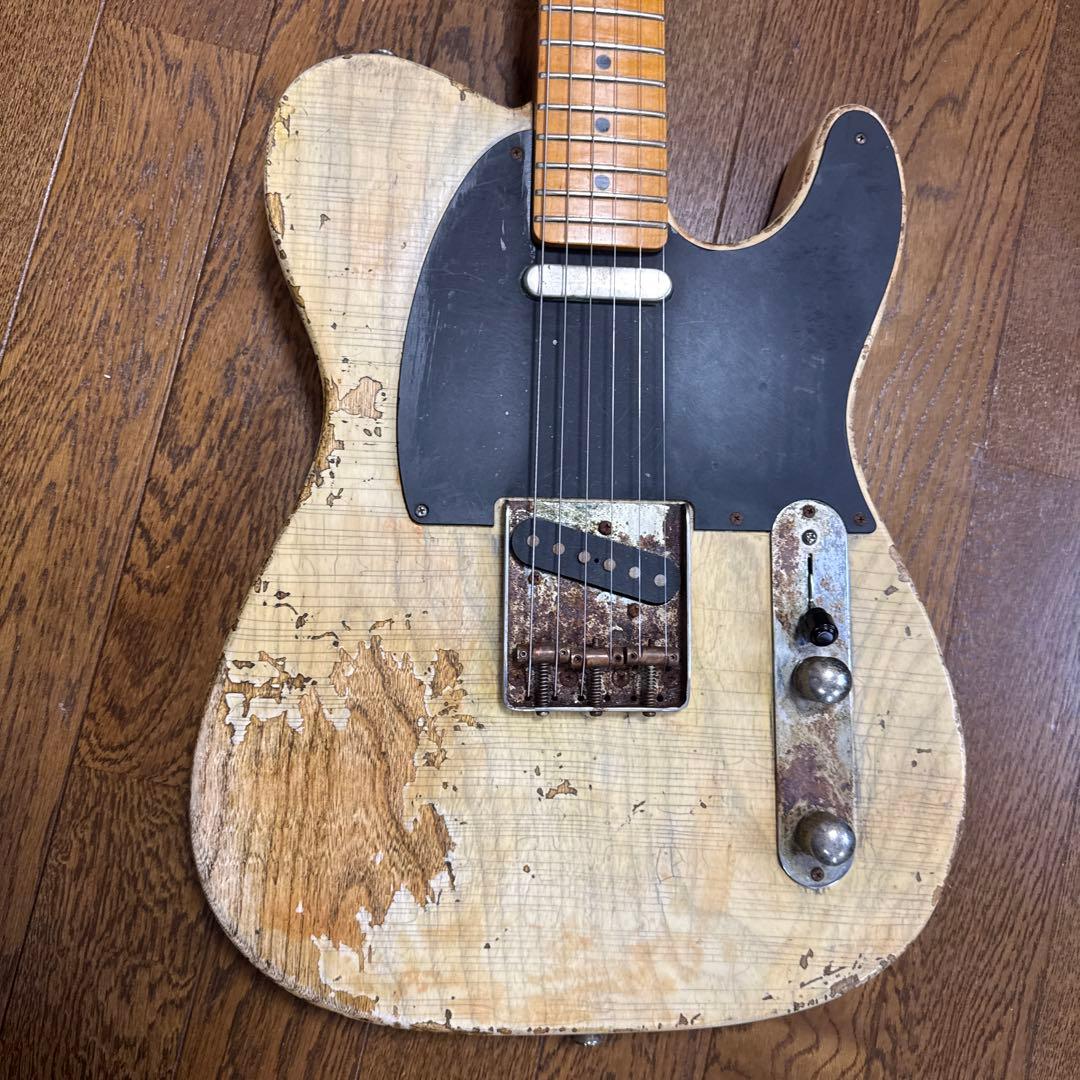オールラッカー レリック　Edwards by ESP テレキャスタータイプ