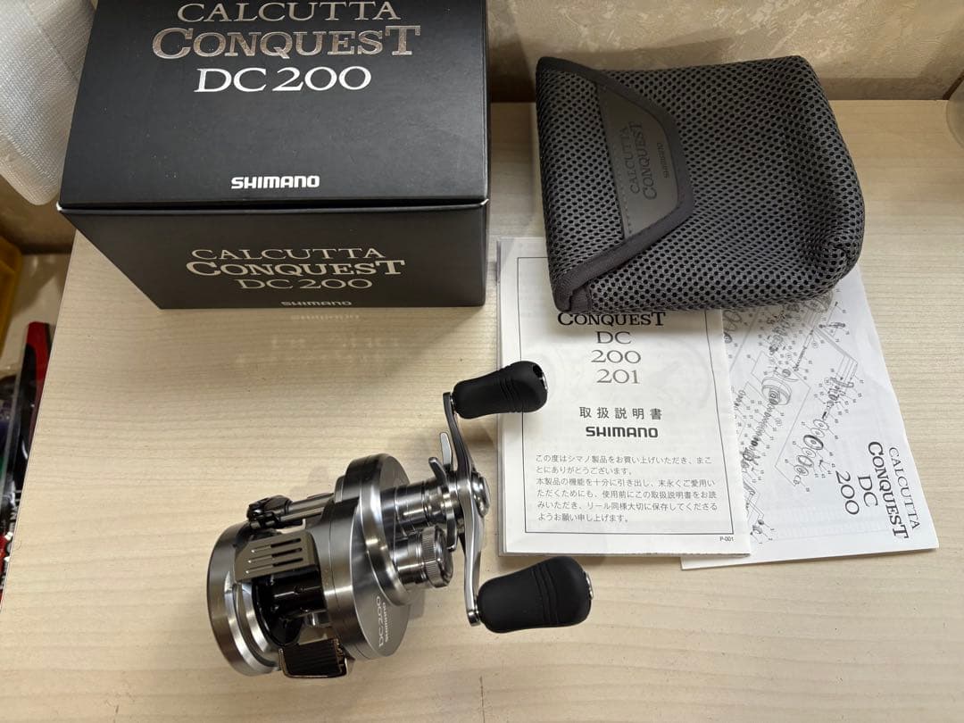 ★☆シマノ 19カルカッタ コンクエスト DC 200 美品