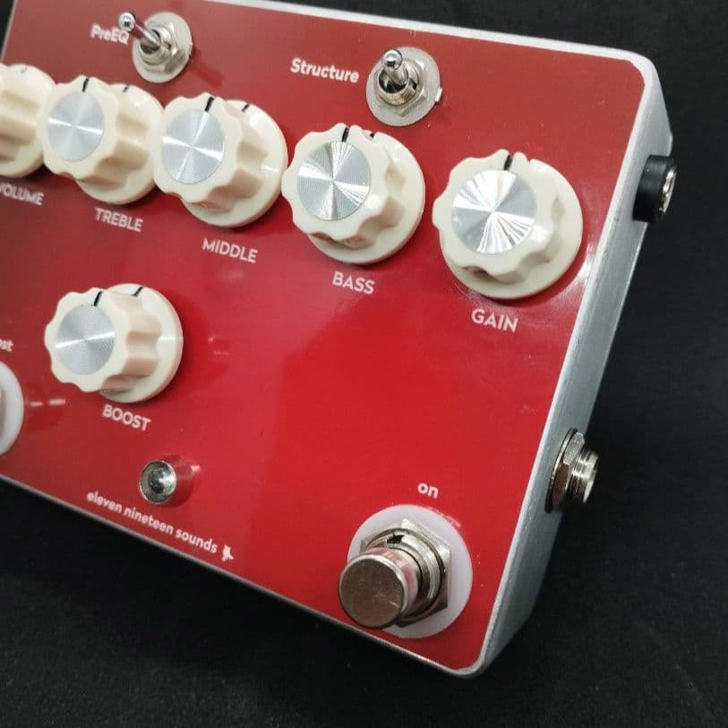 【ハンドメイドエフェクター】BOGNER EcstasyRed風ディストーション