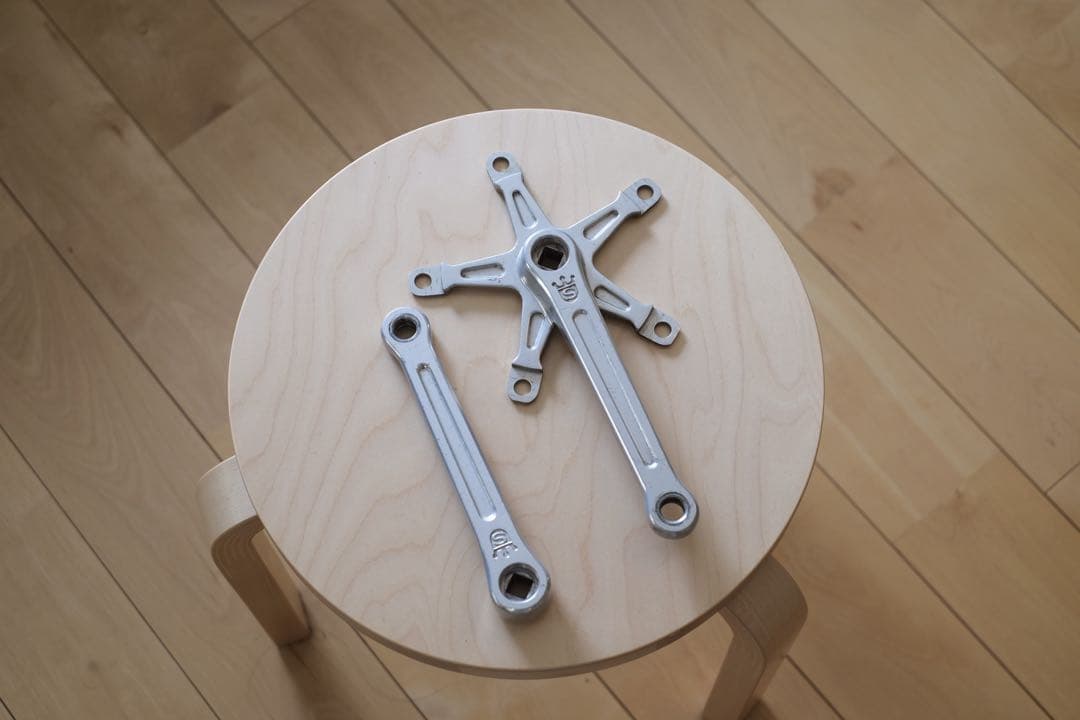 スギノ　マイティコンペ　クランクセット167mm/47T BIA 競輪　ピスト