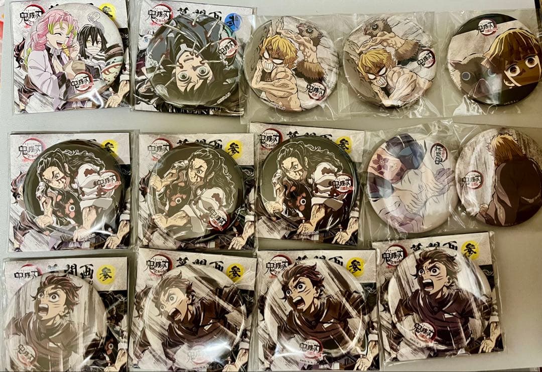 鬼滅の刃 ufotable 全集中展 幕間缶バッジ USJ