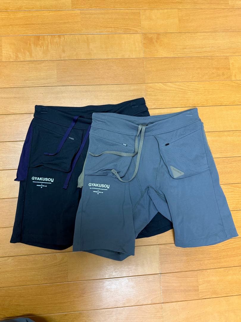 NIKE GYAKUSOU ランニングショーツ 2点 S