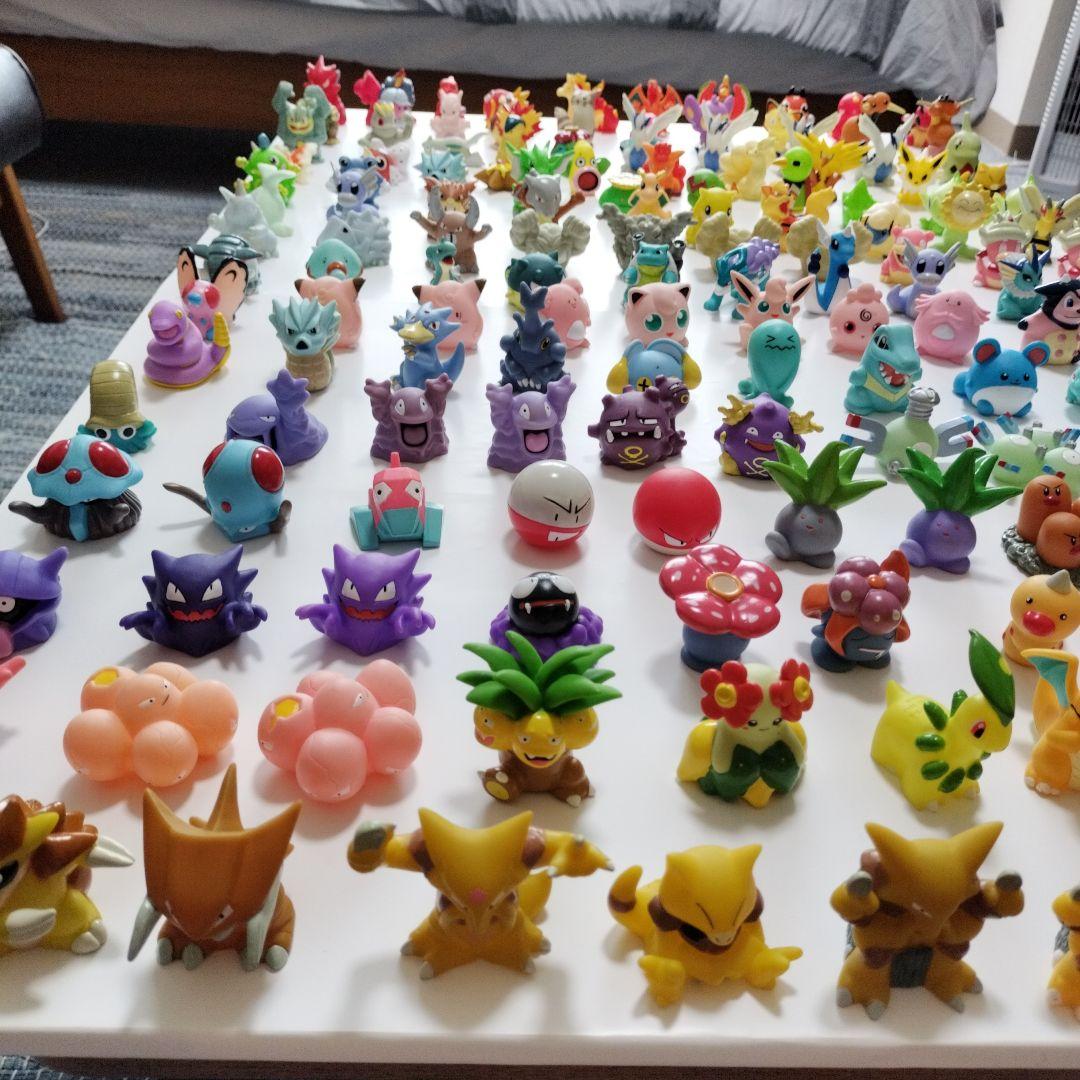 役470個断捨離ポケモンキッズ指人形フィギュアまとめ売り