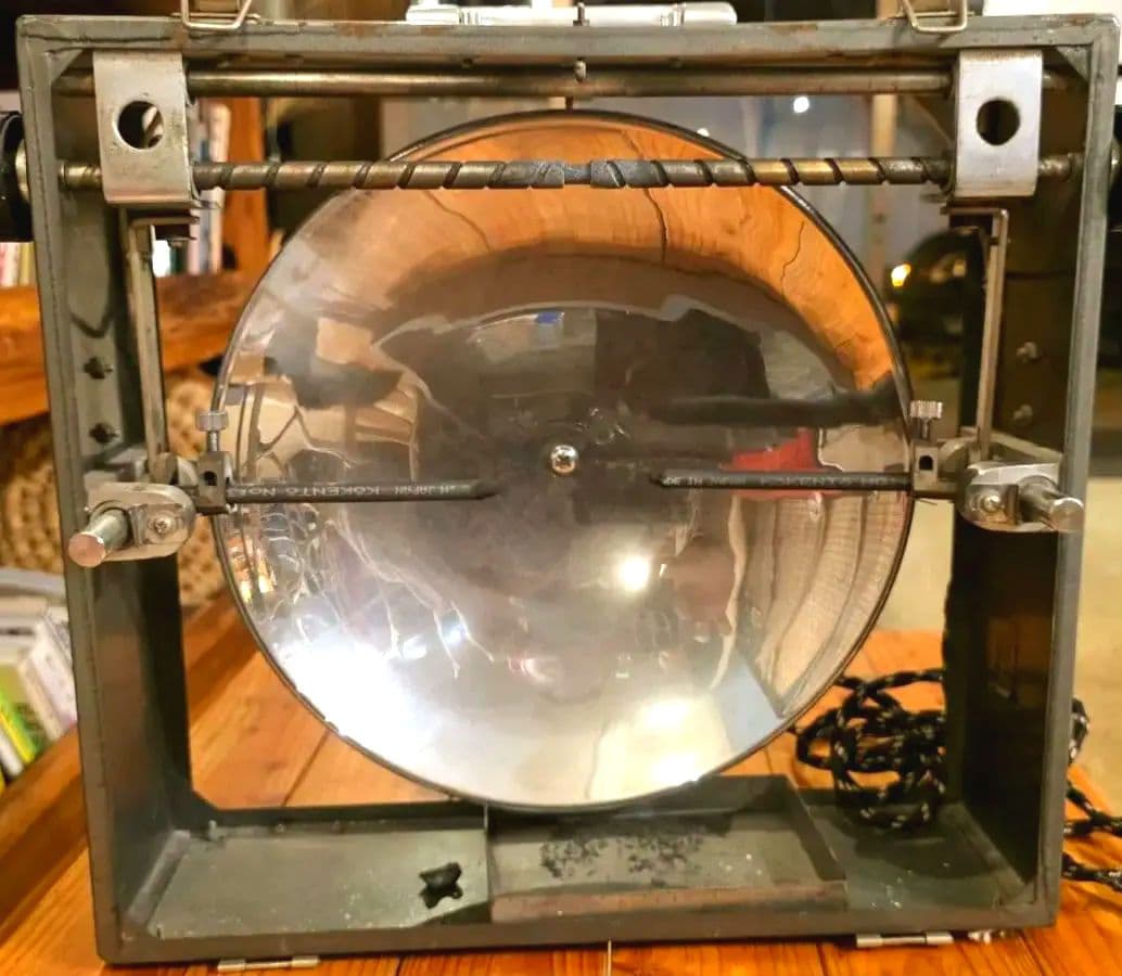 太陽医学光線治療器／動作品＋資料完備＋カーボン付属