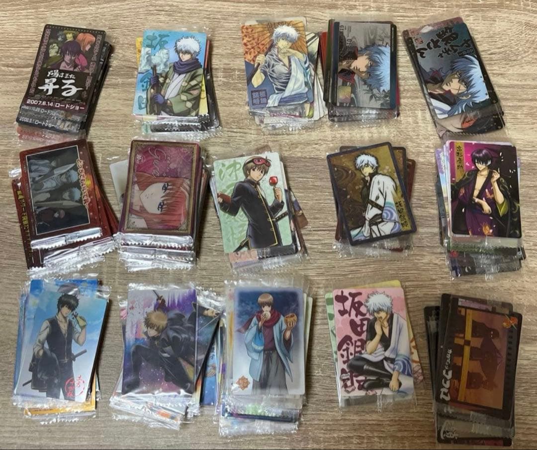 銀魂　ウエハース　カード　１６４枚　まとめ売り