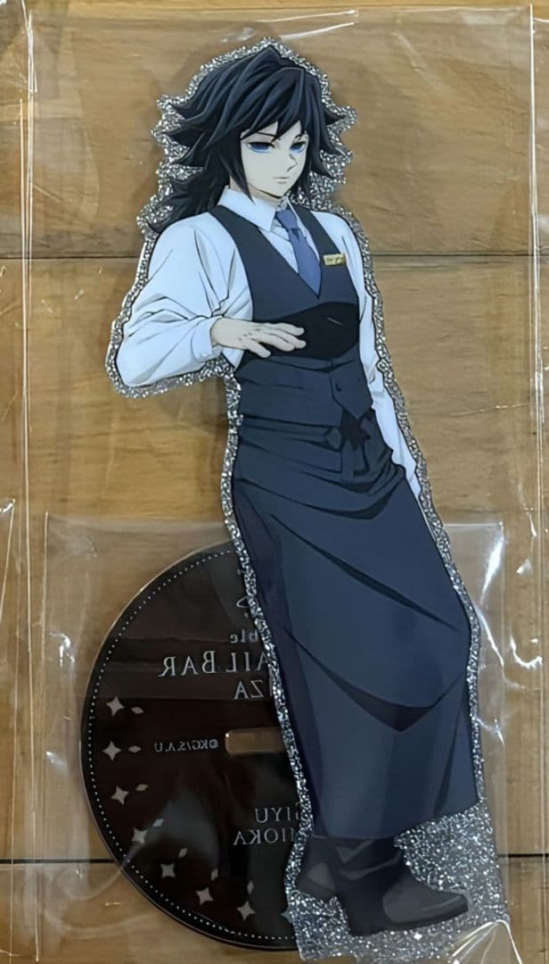 鬼滅の刃　モクテル　冨岡義勇アクリルスタンド