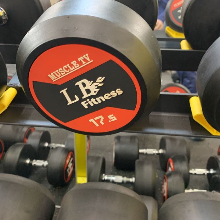 ラバーダンベル　　25kg 30kg 各2個