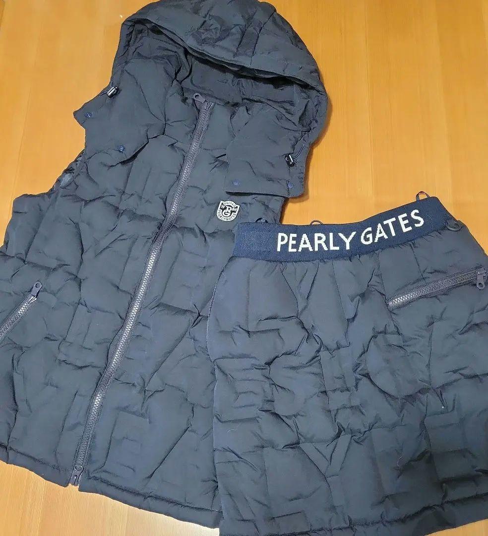お洒落❤PEARLY GATES あったかダウンベスト＆ダウンスカート☆