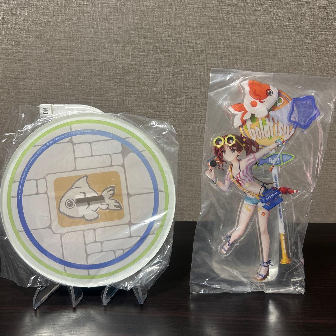 とある科学の超電磁砲　ギアスト　コラボ　白井黒子　抽選　アクリルスタンド　未使用