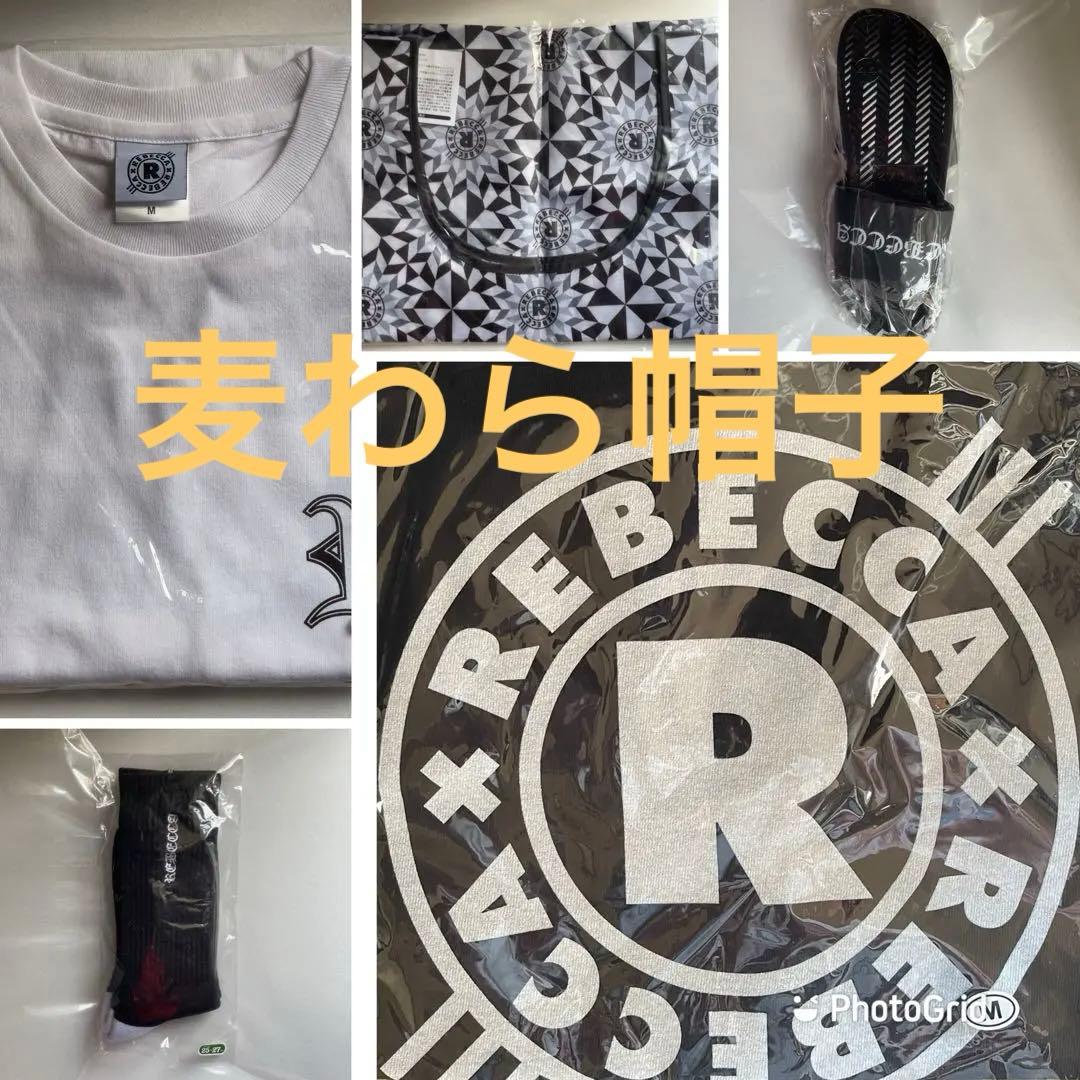 REBECCAレベッカ 2017 ライブグッズ　シャツM サンダル等