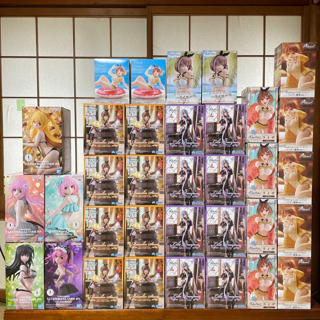 プライズフィギュアまとめ売り 美少女フィギュア新品未開封品34点