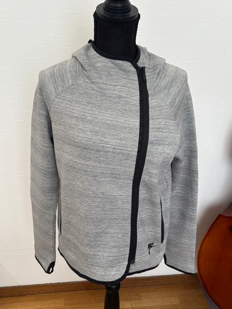 NIKE フードジャケット レディース M グレー