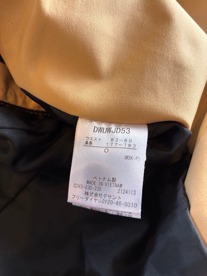 DESCENTE デサント スキーウェア 2023 2024モデル 上下セット