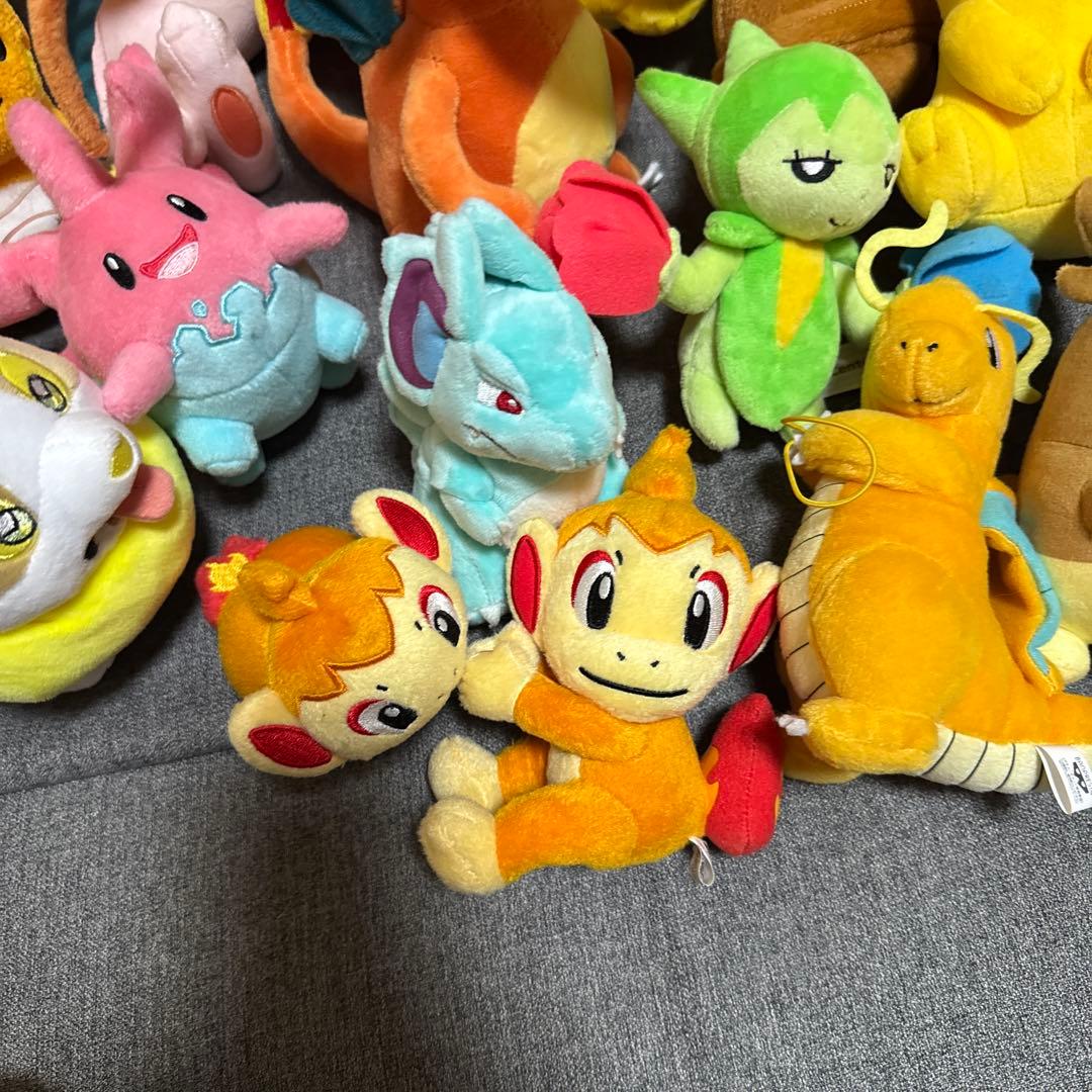 ポケットモンスター　ぬいぐるみ　23体まとめ売り　ポケモン