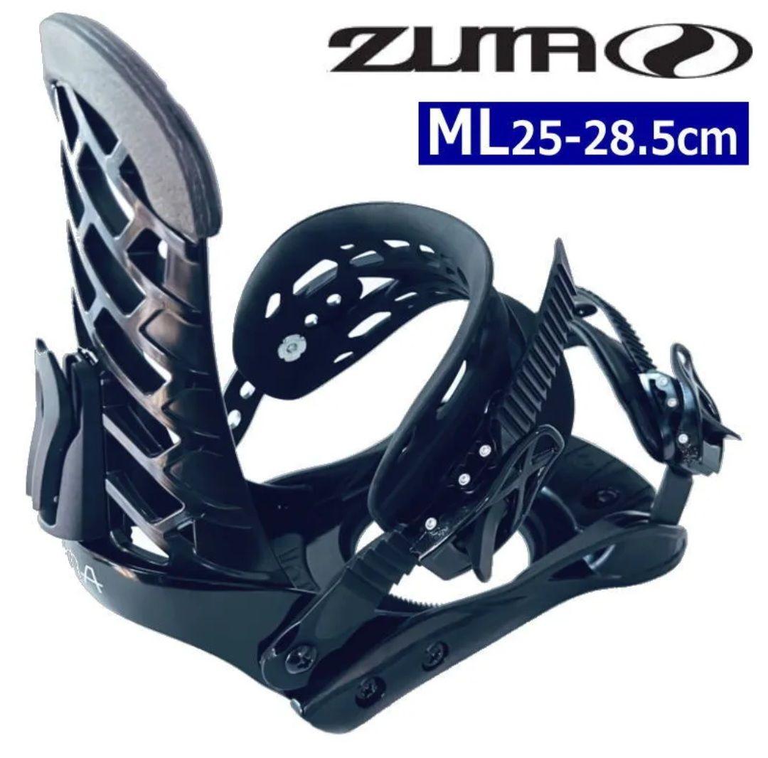 ZUMA ZM 4500 スノーボード ビンディング ML サイズ ブラック