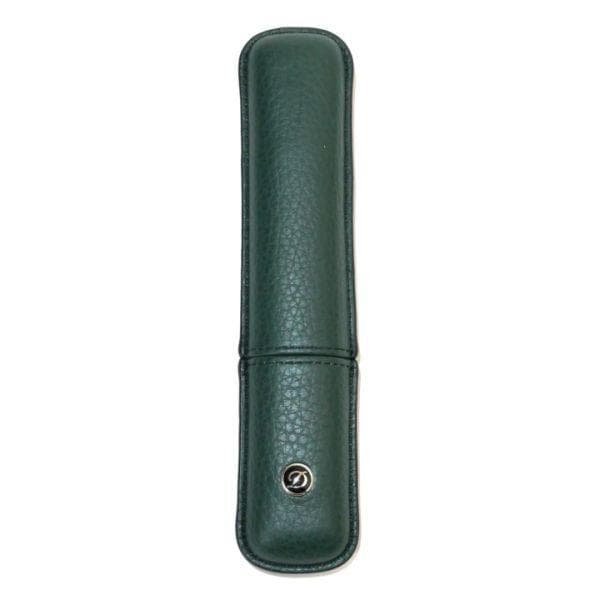 デュポンS.T.Dupont 007128 レザーペンケース 1本用グリーン新品