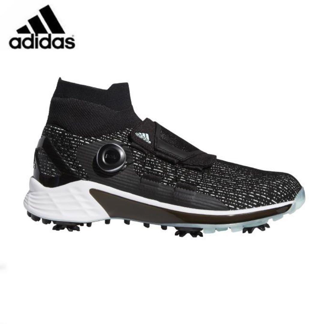 adidas ゴルフシューズ レディース コアブラック