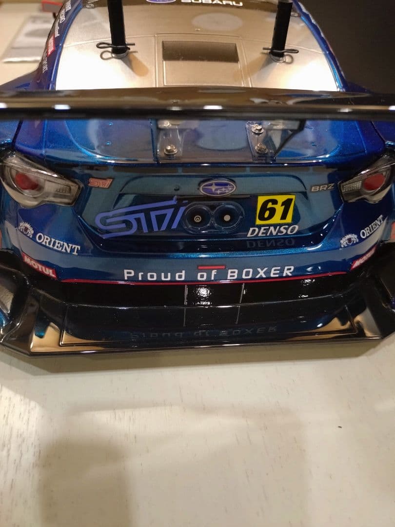 タミヤ　SUBARU BRZ R&D SPORT 2014 Rd.2 富士ボディ