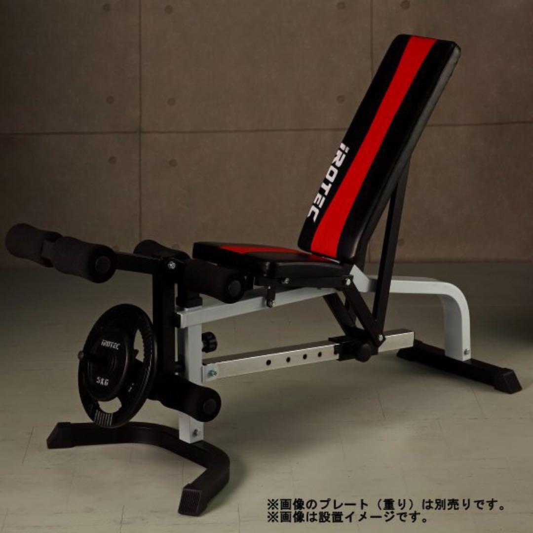 iROTEC トレーニングベンチレッグエクステンションレッグカール引き取りのみ