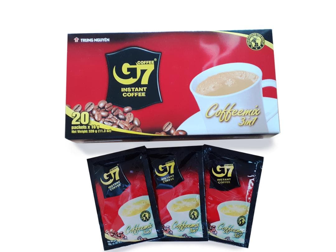 ベトナムコーヒー G7インスタントコーヒーカフェオレ 24箱(1ケース)