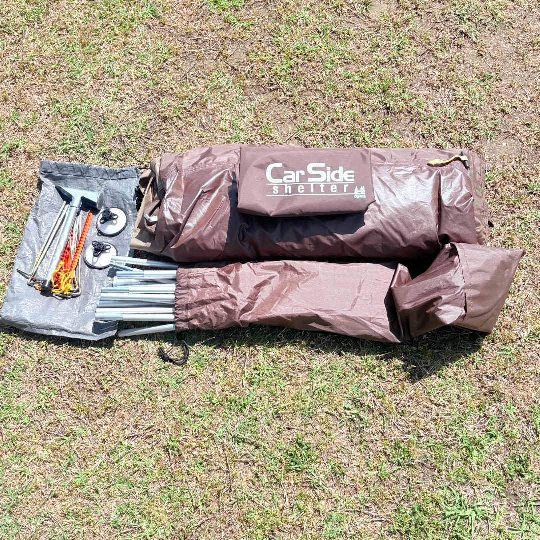 ogawa オガワ カーサイドシェルター サイドテント 現状品