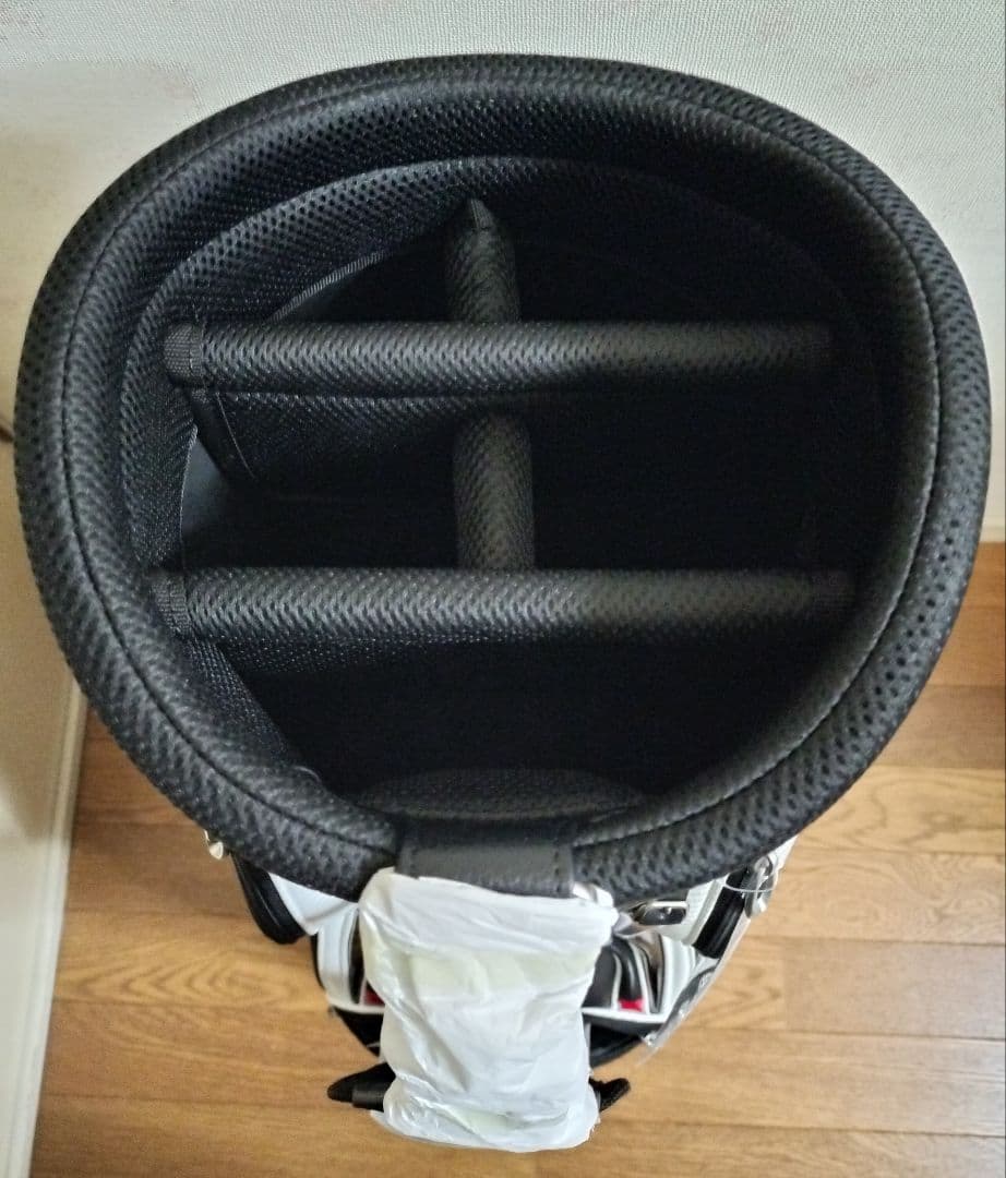 【新品】ブリヂストン キャディバッグ　ホワイト BRIDGESTONE