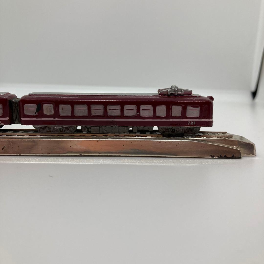 京浜急行電鉄株式会社 創立60周年記念 電車の置物 レトロ 昭和33年6.1