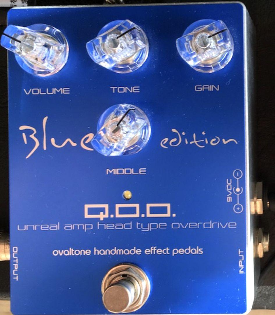 【箱取説付】OVALTONE Q.O.O.BLUE EDITIONエフェクター