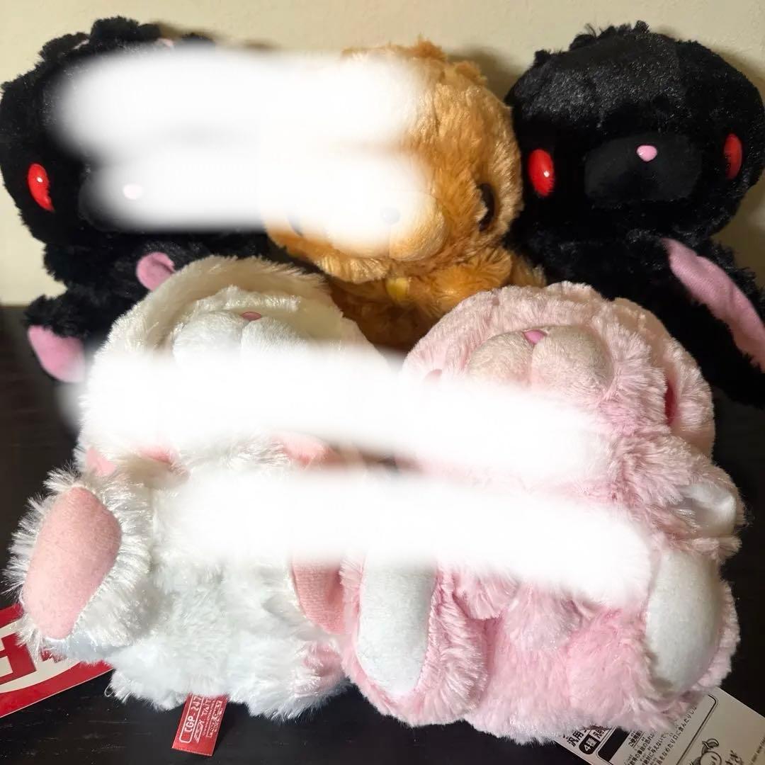 チャックスGP 汎用うさぎぬいぐるみ 冬毛ver 4種+1匹セット