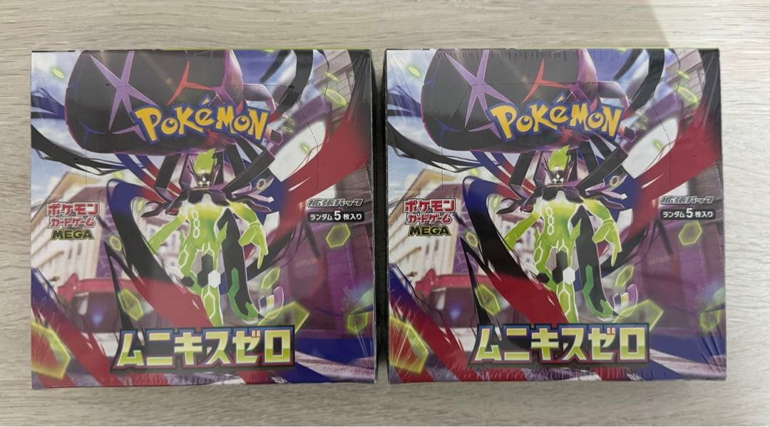 ムニキスゼロ 未開封BOX シュリンク付 2BOXセット ポケモンカード