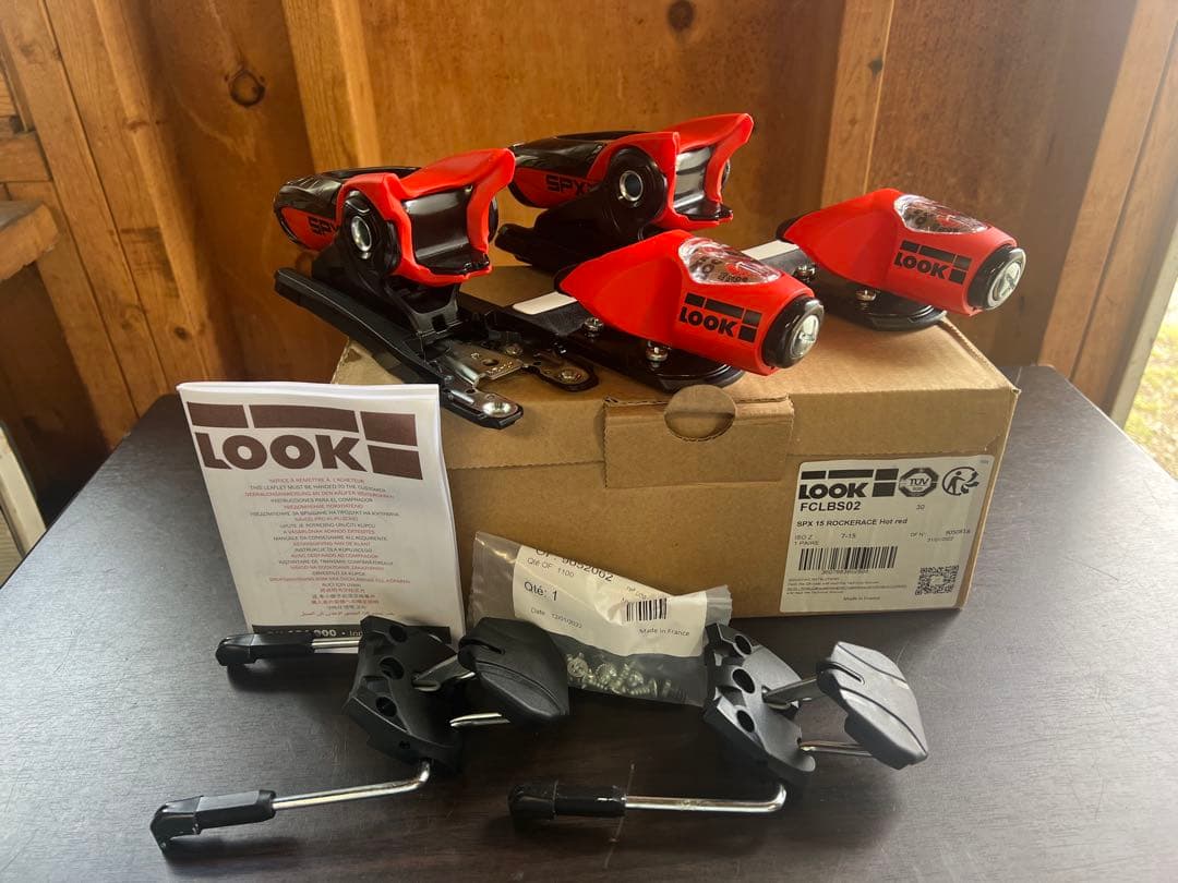 新品未使用　LOOK SPX15 ROCKER RACE Hot red